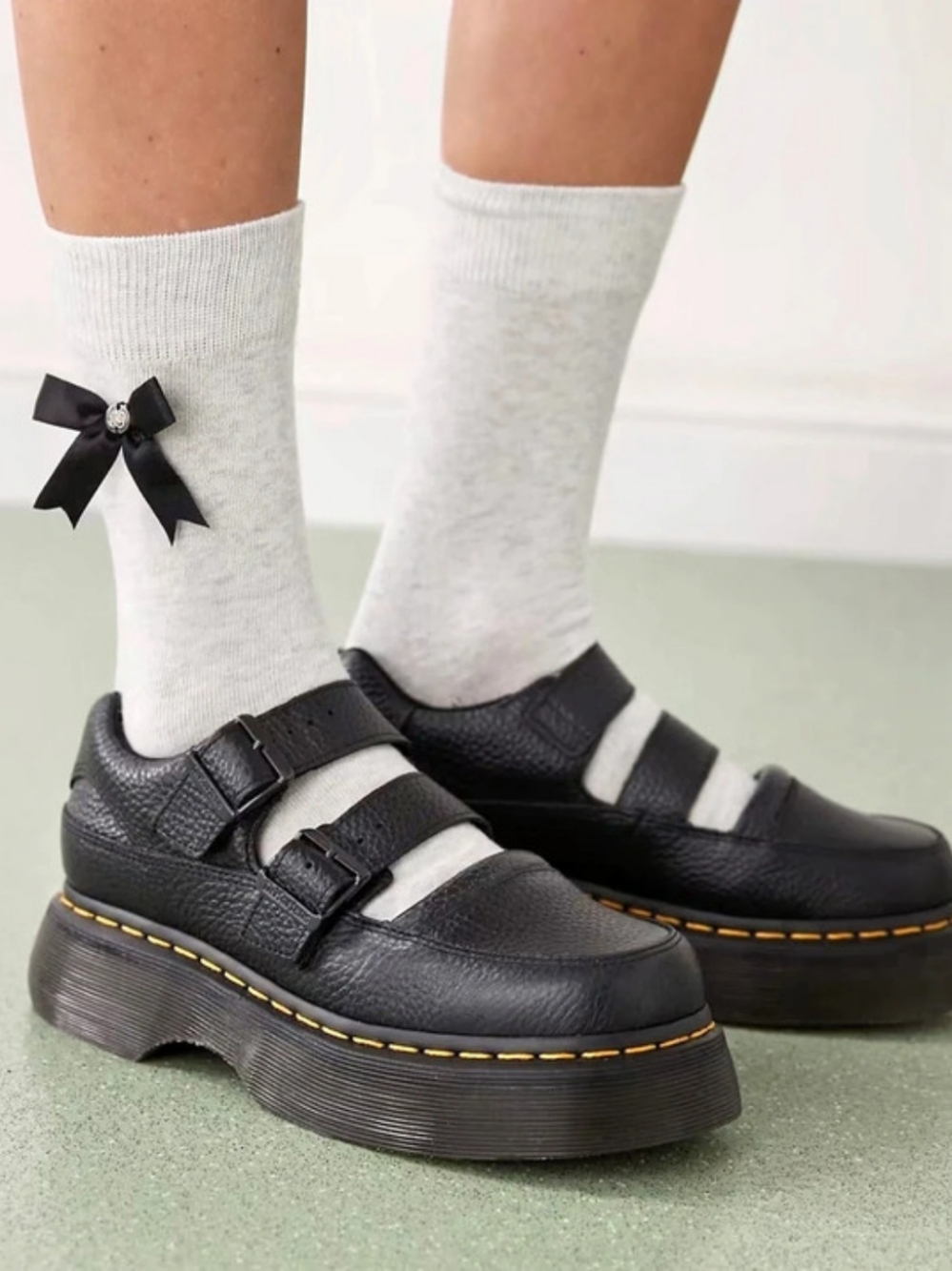 Dr. Martens Buzz Mary Jane Platform Mary Jane US 7 Black